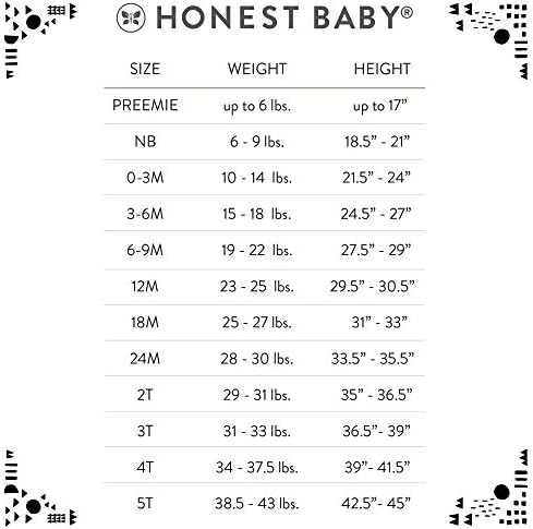 Зреещи от органичен памук, Без манжеток за новородени момчета HonestBaby Multi-Pack