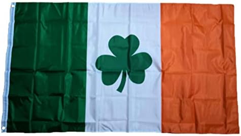 Sosoport Sosoport 1бр 90x150 см три-цветни Знамена на Ирландия за Украса на парти в чест на Деня на Свети Патрик и Парад