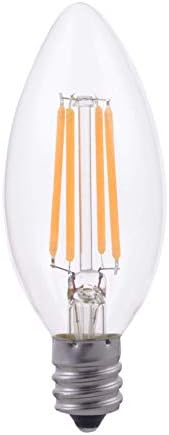 Led лампа с нажежаема жичка Goodlite G-20146 мощност 80 W в еквивалент на Канделябра, 7 W 800 Лумена с регулируема яркост