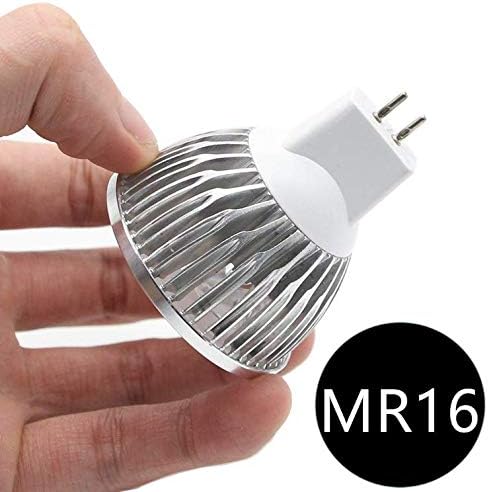 Lxcom Осветление 3 W Led лампа MR16 GU5.3 Led Прожектор Крушка 20 W, Еквивалент Халогенни Флуоресцентна Светлина Бяла