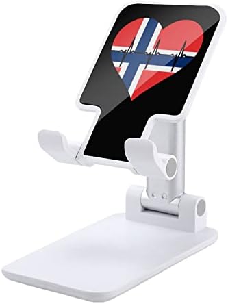 Love Norway Сърцебиене Поставка За Мобилен Телефон, Регулируема Сгъваем Таблет Тенис На Притежателя На Телефона Аксесоари