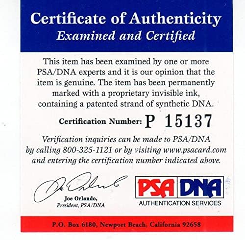 Джони Луджек Победител Нотр-дам 1947 г. Heisman подписа снимка 8x10 PSA/DNA auto