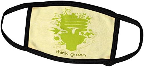 3дРосе Мислят, че Дългогодишна крушка Green Earth Day Пести енергия. - Лицето на лигавицата (fc_104538_1)