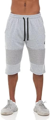 Rocawear | 3 Опаковки Флисовых Шорти за почивка За Мъже |къси Панталони с еластичен ластик на талията и шнурком За Мъже