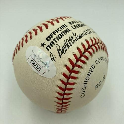 Ница Уили Мейс е Подписал Официален договор с Националната купа бейзбол JSA COA - Бейзболни топки с автографи