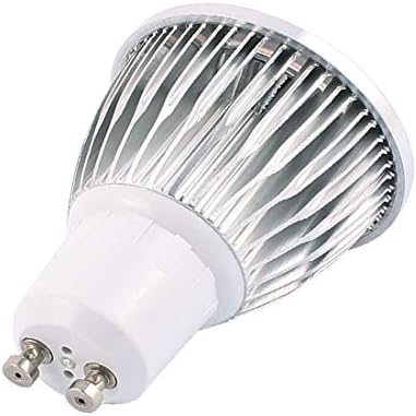 Нов Lon0167 AC85-265V 5 W Ярък led лампа GU10 COB с точков осветление, енергоспестяващ, Чисто Бяло (AC85-265, 5 W, Helle