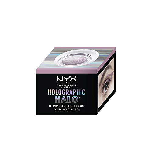 Очна линия NYX PROFESSIONAL MAKEUP Holographic Halo Cream Eyeliner, Захарен Памук