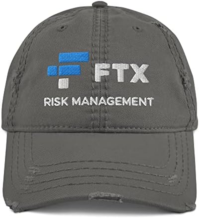 Шапка за управление на риска FTX (Бродирана Шапка Решаване на татко) Забавна Криптопародия на FTX