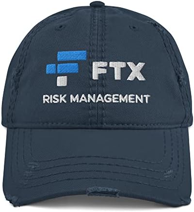 Шапка за управление на риска FTX (Бродирана Шапка Решаване на татко) Забавна Криптопародия на FTX