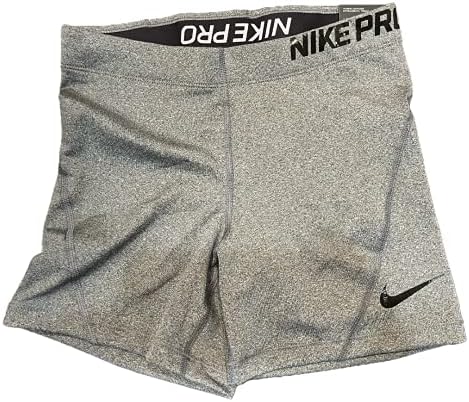 Дамски Компресия спортни къси панталони Найк 5 Pro плътно прилепнали (среден размер) Черен Пирен/Сив