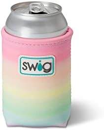 Стандартна банка Swig Life + Охладител за бутилки, ръкав за банките с неопреновой изолация и джоб за кредитни карти,