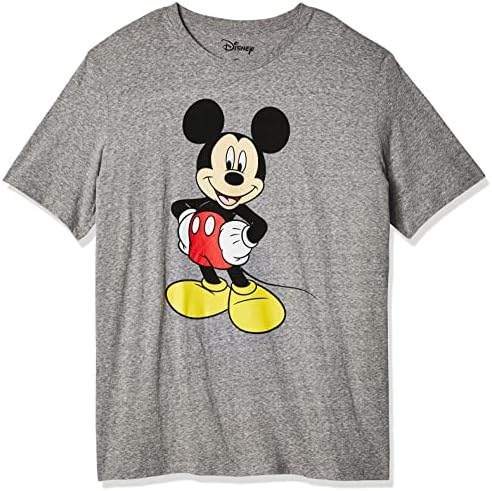 Класическа мъжка тениска Дисни с участието на Мики Маус, в Пълен Размер и с Къс ръкав