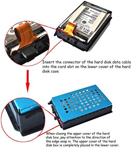 Acxico 1 бр. твърд диск, Кутийка за Panasonic Toughbook CF-53 CF53 SATA HDD Кутийка + гнездо за твърд диск