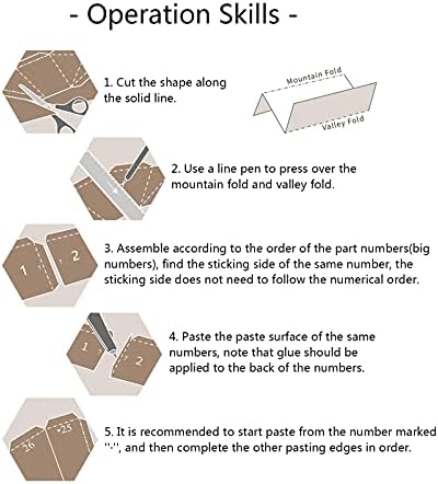 WLL-DP Малка Панда и Бамбук Тръба под формата на Творческа Хартиени Скулптури на Геометричния Хартиен Трофей САМ Оригами