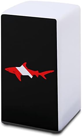 Настолна Лампа Shark Scuba Diver Проста Нощно Шкафче за Офис, Настолен Декор на Хотел