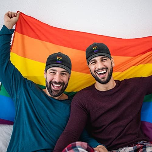 Гордостта на ЛГБТ Шапка за Жените любовта е Любов бейзболна шапка за Мъже Месец Гордост Подарък от Любовника си
