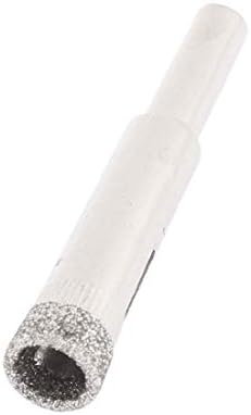 Тренировка за рязане на мраморно стъкло X-DREE granit_e с диаметър 8 мм с диамант покритие 30 бр. (Granito de vidrio de marmol recubierto против diamante с диаметър от 8 мм. De corte Diámetro del taladro Broca 30 piez