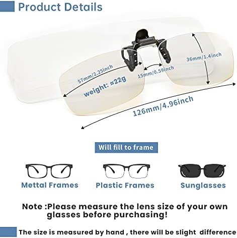 Очила за четене Riwissipa с фиксиране и откидыванием Синя светлина, Блокиране на Увеличителни Стъкла, Лещи-Лупи, Ридеры