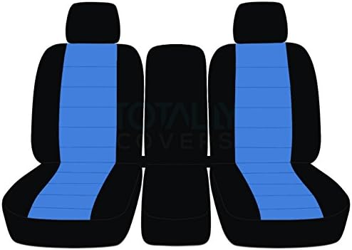 СЕДАЛКИТЕ са НАПЪЛНО съвместими с двуцветен чехлами за седалки на камиони Ford F-150 2009-2010 г освобождаване (split