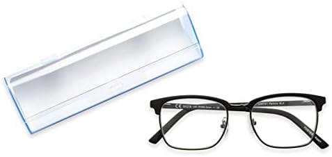 Foster Grant Мъжки Бифокални Очила Perkins Pop of Power в стил Blue Light Club за четене
