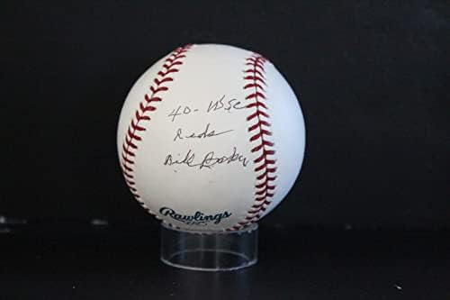 Бейзболен автограф с автограф Бил Бейкър (40-WSC Maya) Auto PSA/DNA AM48589 - Бейзболни топки с автографи