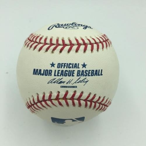Джеф Франкер подписа Официален Договор с Висша лига Бейзбол - Бейзболни топки с Автографи