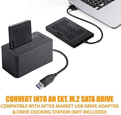 Адаптер за свързване на твърдотелно устройство за съхранение на ICY DOCK M. 2 SATA към тялото на 2,5-инчов твърдотелно устройство SATA III | EZConvert MB703M2P-B