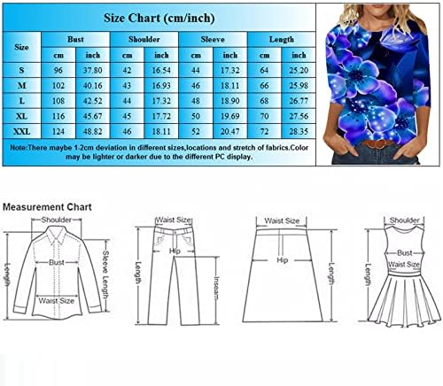 Yubnlvae/ Блузи за Жени, Модни Ежедневни Летни Тениски с Къс Ръкав и Квадратни деколтета, по-Големи Размери, Леки Ретро