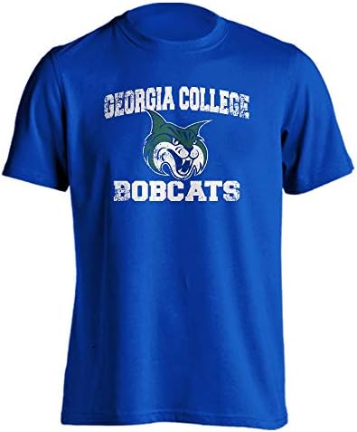 Потертая Тениска с къс ръкав в Ретро стил Georgia College Bobcats