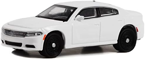 2022 Зарядно Устройство Pursuit Полицейска кола White Hot Pursuit Хоби Изключителна Серия 1/64 Molded под натиска на