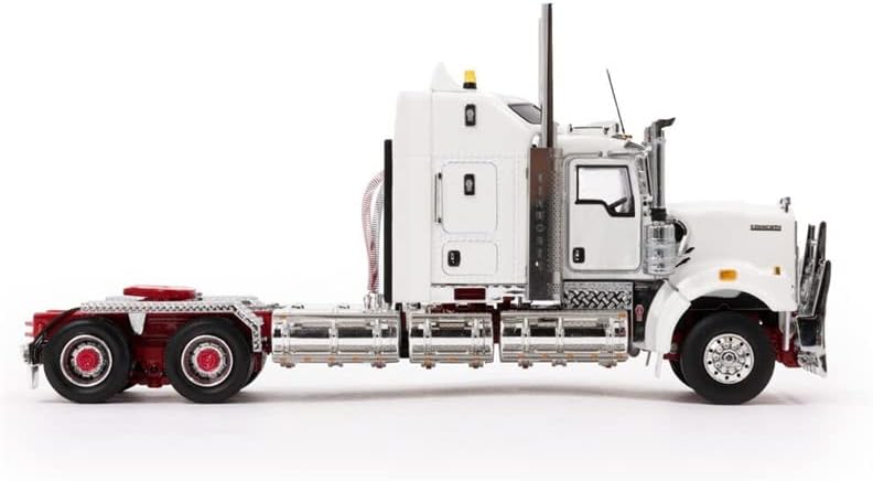 Drake за трактор Kenworth C509 Prime Mover - Бяла / Червена Лимитирана серия 1/50, Готов модел камион, НАПРАВЕН ПОД натиск
